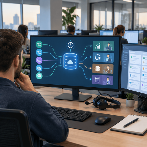 3 numbers or more. Splitting channels between departments