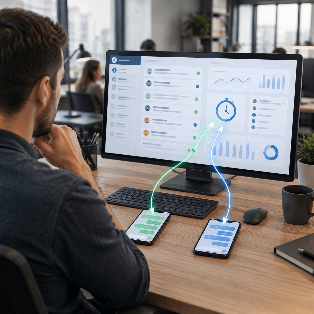 Online store response time. How Viber and Telegram inquiries come together in one CRM
