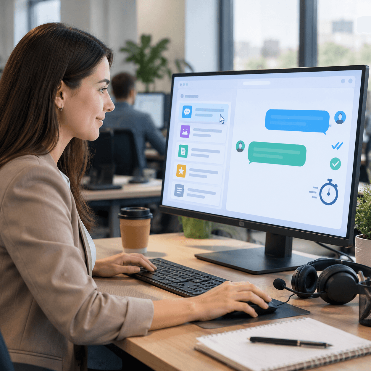 First message to a customer. Templates that get replies